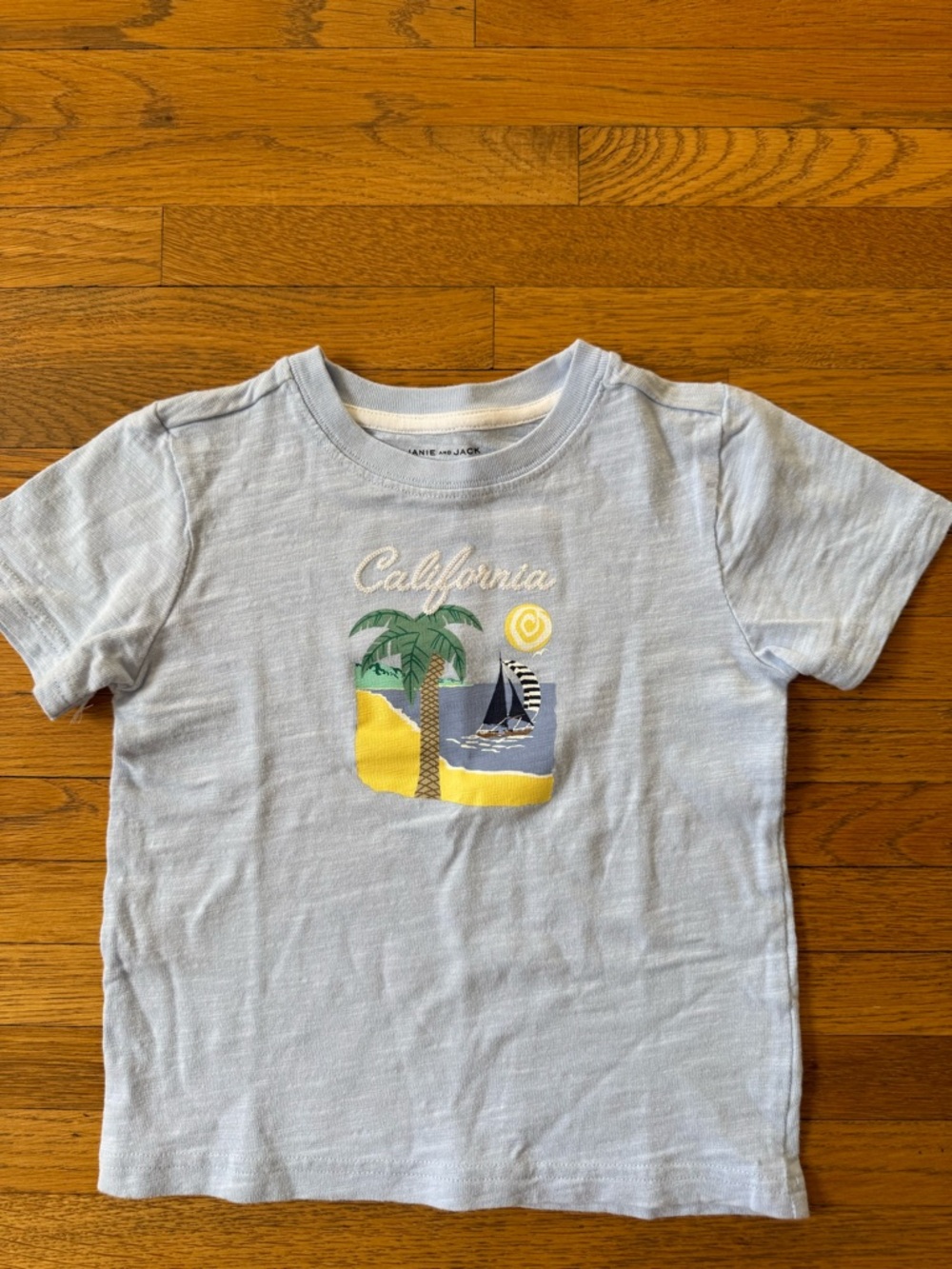 NWOT Janie and Jack California Slub Tee
